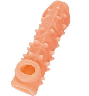 Насадка на член с отверстием для мошонки Kokos Cock Sleeve CS 005, размер L картинка