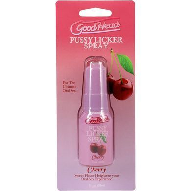 Спрей для кунілінгуса Doc Johnson GoodHead Pussy Licker Spray Cherry, вишня (29 мл) картинка