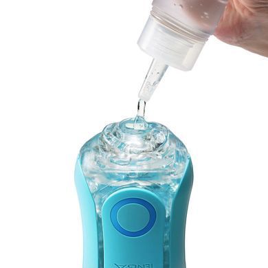 Мастурбатор зі стимулюючими кульками та регульованим тиском Tenga Flip Orb Ocean Blue зображення