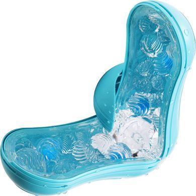 Мастурбатор зі стимулюючими кульками та регульованим тиском Tenga Flip Orb Ocean Blue зображення