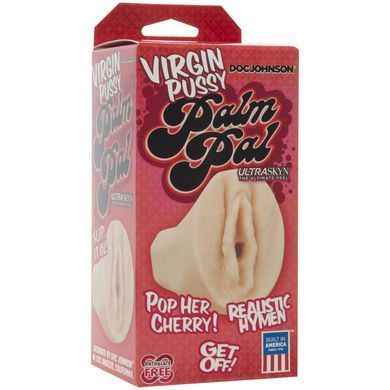 Мастурбатор вагина девственницы Doc Johnson Virgin Pussy Palm Pal - ULTRASKYN картинка