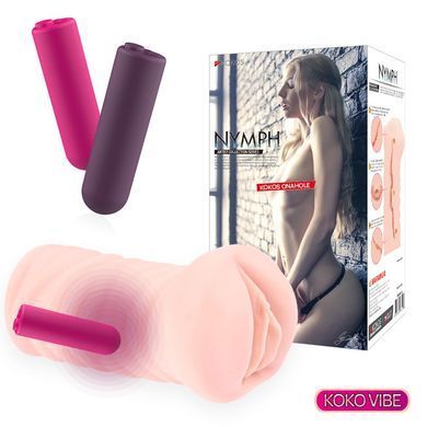 Мастурбатор вагина с вибрацией Kokos Nymph Vibe картинка