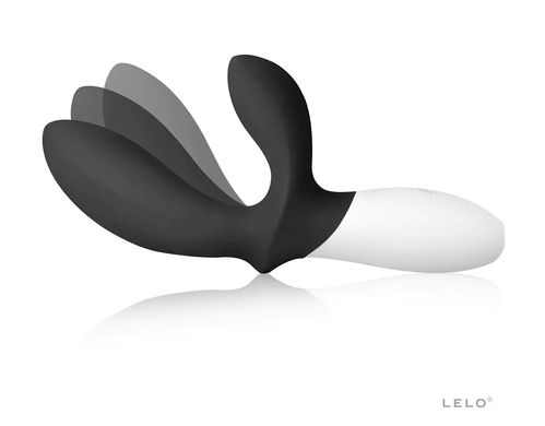 Масажер простати з технологією WaveMotion LELO Loki Wave Obsidian Black (діаметр 3,5 см) зображення