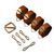 Набір для зв'язування LOCKINK Hogtie Set Brown зображення