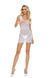 Платье с леопардовым принтом Passion BS113 One Size, white картинка