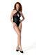 Еротичне боді з зав'язкою на шиї Passion KESMINA BODY black, розмір L/XL картинка 5