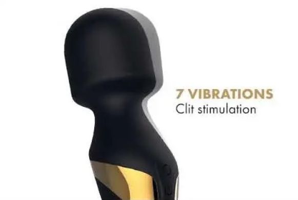 Вібромасажер - мікрофон 2-в-1 Dorcel Dual Orgasms Black (діаметр 3,4 см) зображення