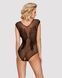 Боді з малюнком крил та з доступом Obsessive B112 teddy black, розмір XL/XXL картинка 7