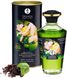 Масажна олія їстівна органічна Shunga APHRODISIAC WARMING OIL Exotic green tea (Екзотичний зелений чай) 100 мл картинка 1