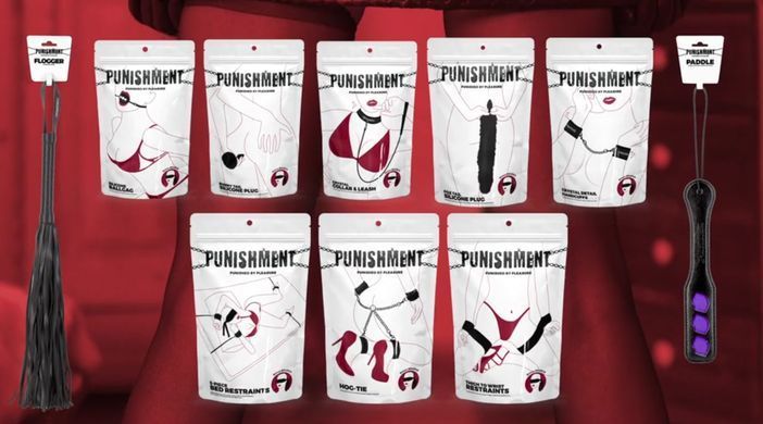 Крестовина + повязка на глаза Punishment Hog-Tie Black картинка