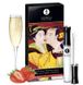 Блиск для губ їстівний Shunga LIPGLOSS Sparkling Strawberry Wine Полуниця в шампанському (10 мл) картинка 1