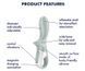 Анальний надувний вібратор Satisfyer Air Pump Booty 3 (діаметр 4-5,5 см) картинка 8