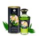 Масажна олія їстівна органічна Shunga APHRODISIAC WARMING OIL Exotic green tea (Екзотичний зелений чай) 100 мл картинка 10