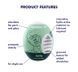 Самосмазывающийся одноразовый мастурбатор-яйцо Satisfyer Masturbator Egg Riffle (рифленое) картинка 4