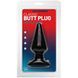 Анальна пробка Doc Johnson Smooth Classic Large Black (діаметр 5,7 см) картинка 2