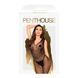 Бодістокінг з візерунком у вигляді крил та метелика Penthouse Wild catch black, розмір XL картинка 3
