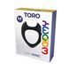 Ерекційне кільце Wooomy Toro Black, розмір M (діаметр 2,9 см) картинка 5