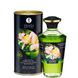 Масажна олія їстівна органічна Shunga APHRODISIAC WARMING OIL Exotic green tea (Екзотичний зелений чай) 100 мл картинка 2
