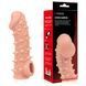 Насадка на член с отверстием для мошонки Kokos Cock Sleeve CS 005, размер L картинка 1