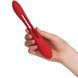Универсальный гибкий вибратор для пар с зауженным кончиком Satisfyer Elastic Joy Red (диаметр 2,4 см) картинка 3
