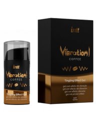 Жидкий вибратор Intt Vibration Coffee Кофе (15 мл) картинка
