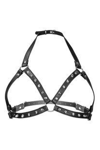 Портупея с металлическими шипами Fetish Tentation Sexy Adjustable Chest Harness картинка