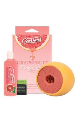 Набор для минета Doc Johnson GoodHead Grapefruit Blowjob Set Yellow картинка