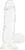 Прозорий фалоімітатор ADDICTION Clear Dildo with Balls 6&Prime; + віброкуля в подарунок (діаметр 3,8 см) зображення