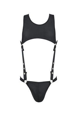 Боди под кожу Passion 056 BODY ADAM black, размер S/M картинка