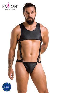 Боди под кожу Passion 056 BODY ADAM black, размер S/M картинка
