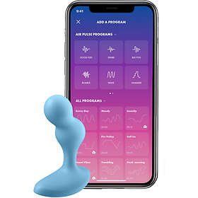 Смарт массажер простаты Satisfyer Deep Diver Light Blue (диаметр 3,3 см) картинка