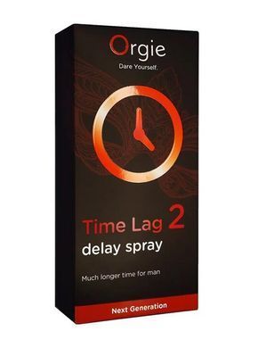 Спрей-пролонгатор з екстрактом даміани Orgie Time Lag 2 Delay Spray (10 мл) зображення