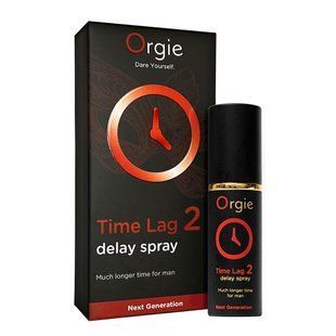 Спрей-пролонгатор з екстрактом даміани Orgie Time Lag 2 Delay Spray (10 мл) зображення