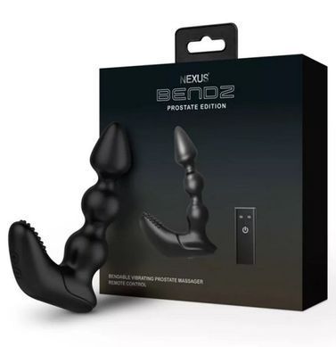 Масажер простати та промежини Nexus Bendz Prostate Edition (діаметр 3 см) зображення