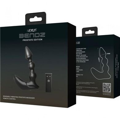 Масажер простати та промежини Nexus Bendz Prostate Edition (діаметр 3 см) зображення