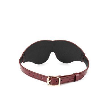 Маска на очі Liebe Seele Wine Red Blindfold зображення