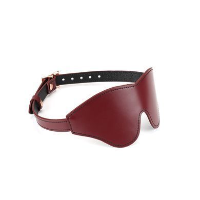 Маска на очі Liebe Seele Wine Red Blindfold зображення