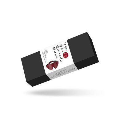 Маска на очі Liebe Seele Wine Red Blindfold зображення