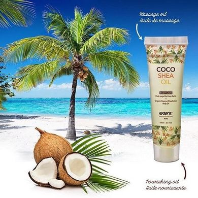 Органическое кокосовое масло Карите (Ши) для тела EXSENS Coco Shea Oil (100 мл) картинка