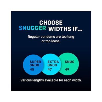 Набор презервативов с измерительным инструментом MyONE Snug Sampler (3 шт, картонная коробка) картинка