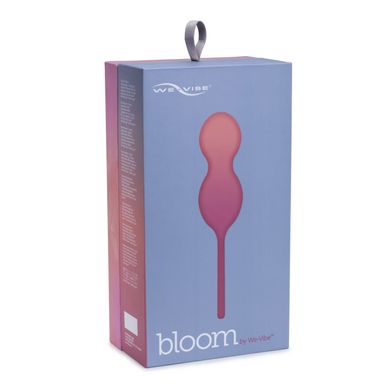 Смарт вагинальные шарики с вибрацией We-Vibe Bloom (диаметр 3,3 см, масса 45, 65, 80 г) картинка