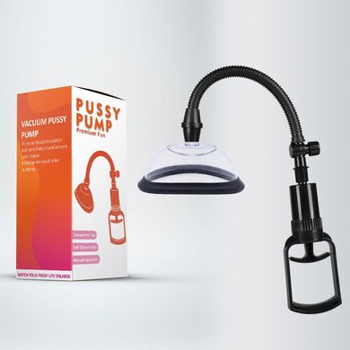 Вакуумна помпа для вульвы Pussy Pump Premium Fun размер S (11 см) картинка