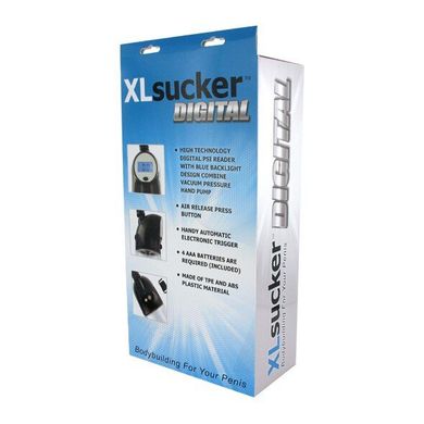 Вакуумная помпа XLsucker Digital для члена длиной до 19 см, диаметр до 5 см картинка