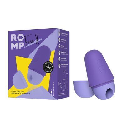 Вакуумний кліторальний стимулятор Romp Free X зображення