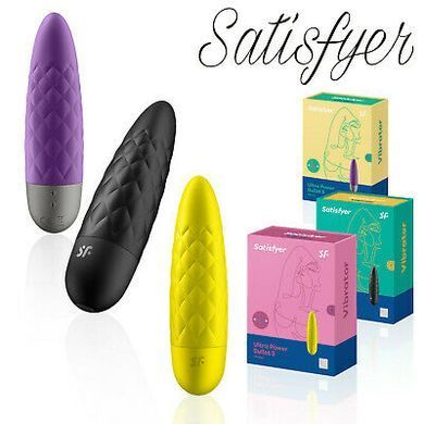 Вибропуля перезаряжаемая Satisfyer Ultra Power Bullet 5 Yellow картинка
