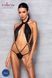 Боді-халтер з екошкіри Passion JANNIES BODY black, розмір L/XL  картинка 9