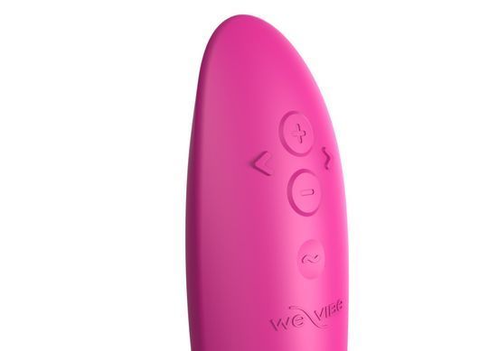 Смарт-вибратор для точки G We-Vibe Rave 2 Twisted Pleasure Pink(диаметр 3,1 см) картинка