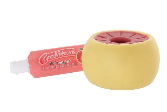 Набор для минета Doc Johnson GoodHead Grapefruit Blowjob Set Yellow картинка