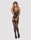 Бодистокинг с имитацией чулок Obsessive Bodystocking F217, размер S/M/L картинка 6