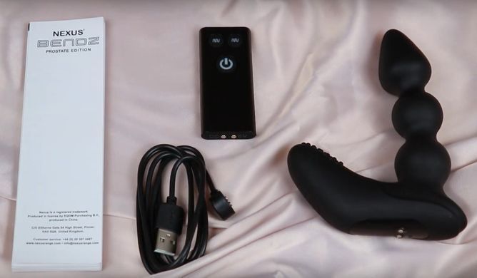 Масажер простати та промежини Nexus Bendz Prostate Edition (діаметр 3 см) зображення